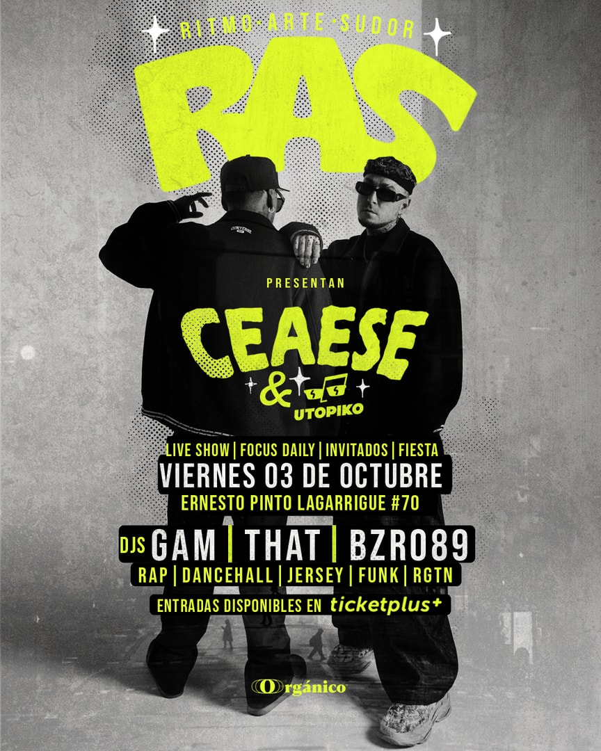 R.A.S PRESENTA CEAESE-UTOPIKO FOCUS DAILY