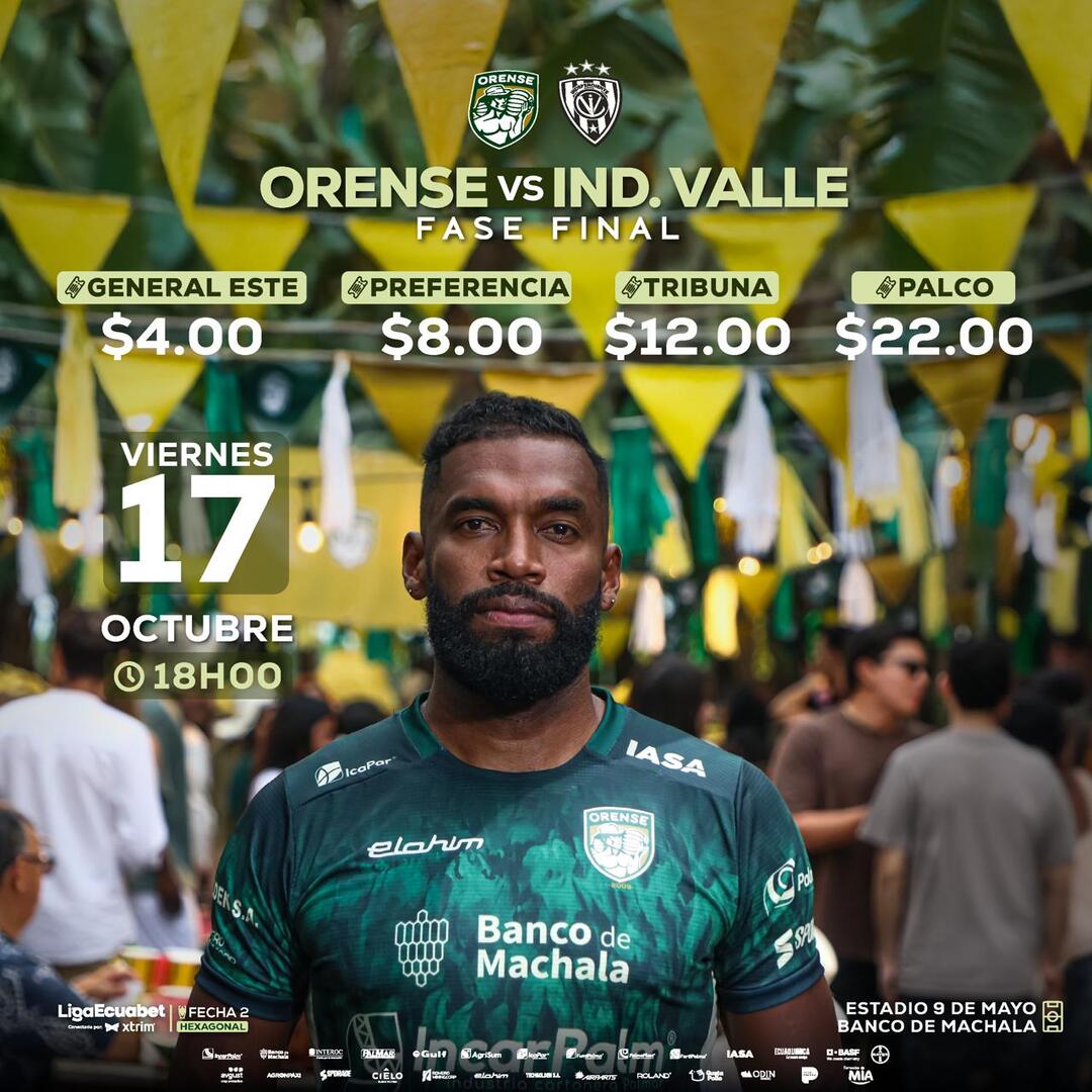 ORENSE VS INDEPENDIENTE DEL VALLE (HEXAGONAL)