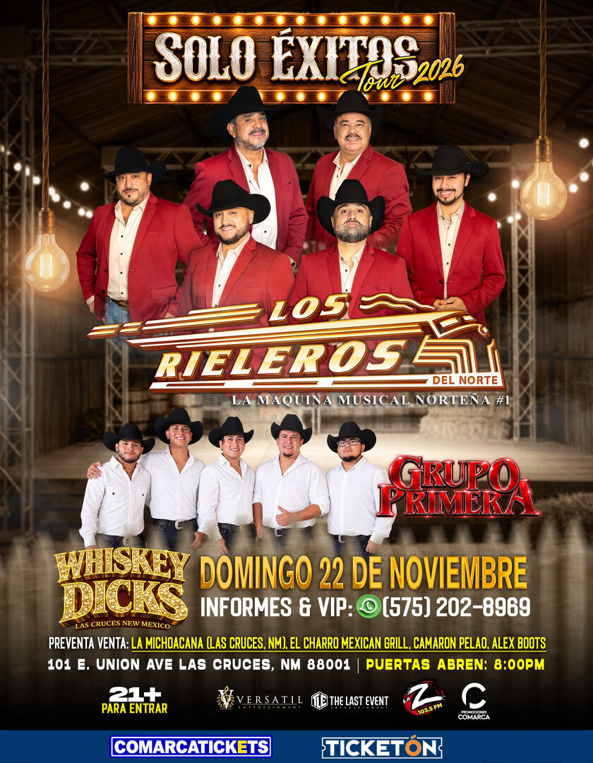 Los Rieleros del Norte-Grupo Primera-Whiskey Dicks