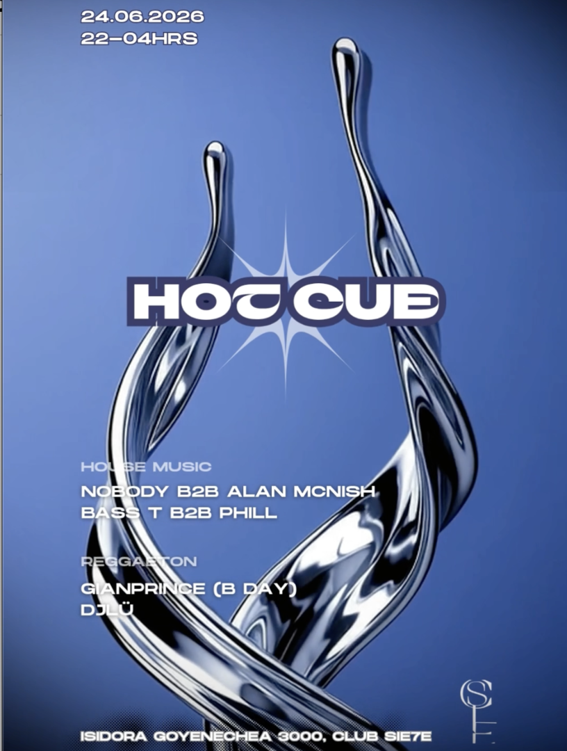 HOT CUE ★ MIÉRCOLES 24 JUNIO ★ Club Siete 