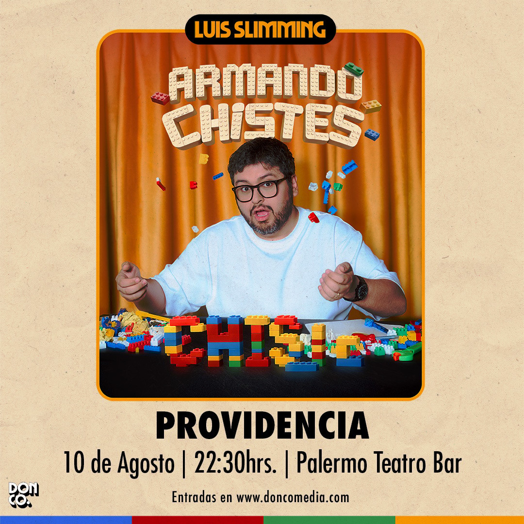 Luis Slimming / Providencia / Palermo Teatro Bar / 10 de Agosto / 22:30 hrs