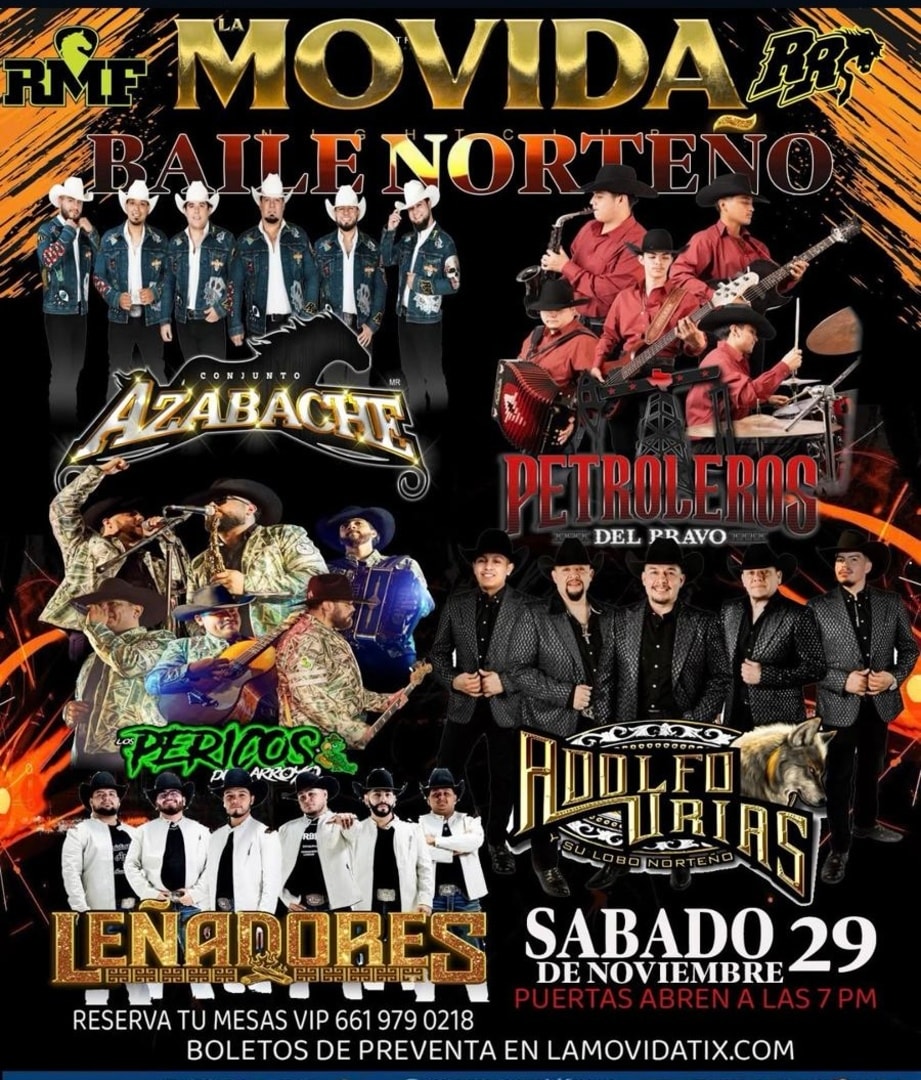 Conjunto Azabache-Petroleros del Bravo-Pericos del Arroyo-Adolfo Urias-Lenadores