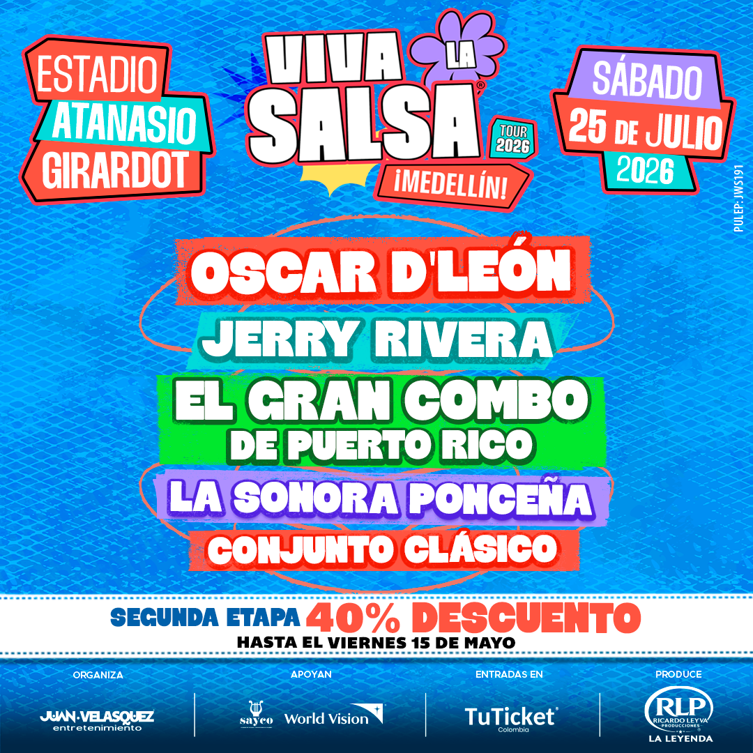 VIVA LA SALSA MEDELLIN 2026