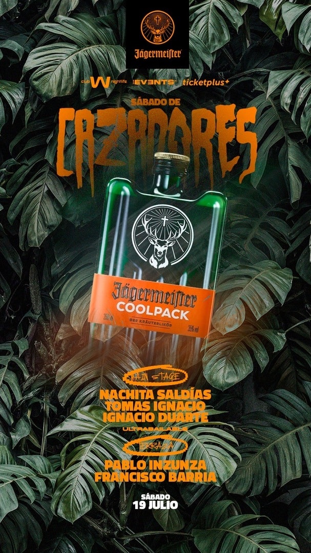 Sábado Cazadores 🦌 2 Pistas de baile 🪩