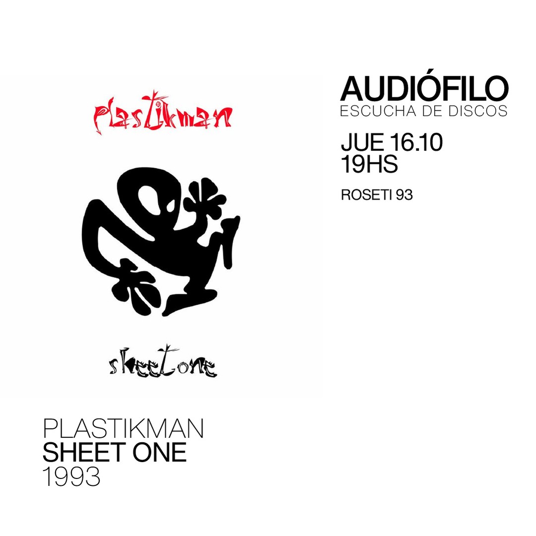 Escucha de Discos - Plastikman - Sheet One (1993)