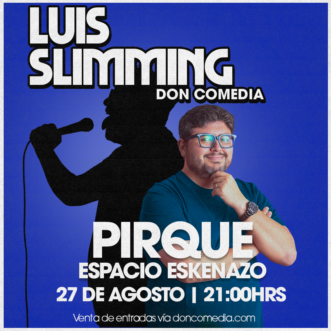 Luis Slimming / Pirque / Espacio Eskenazo / 27 de Agosto / 21:00 hrs