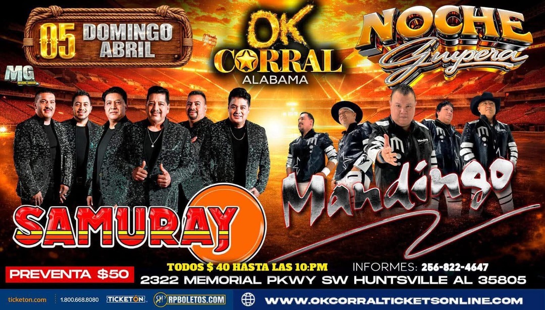 Samuray-Mandingo-Ok Corral-Huntsville Alabama 