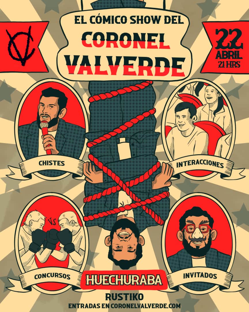 Coronel Valverde / Huechuraba / Rustiko Restaurant & Pub / 22 de Abril / 21:00 hrs.