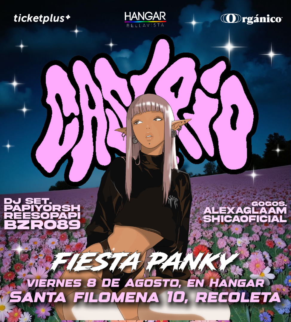 Caserío fiesta en Hangar Viernes 8 de Agosto "Fiesta panky"