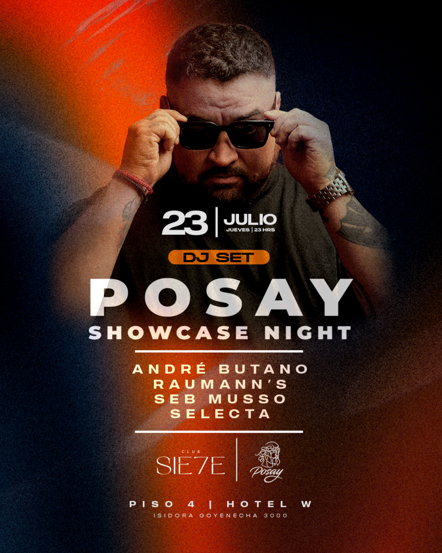 POSAY ★ JUEVES 23 JULIO ★ Club Siete