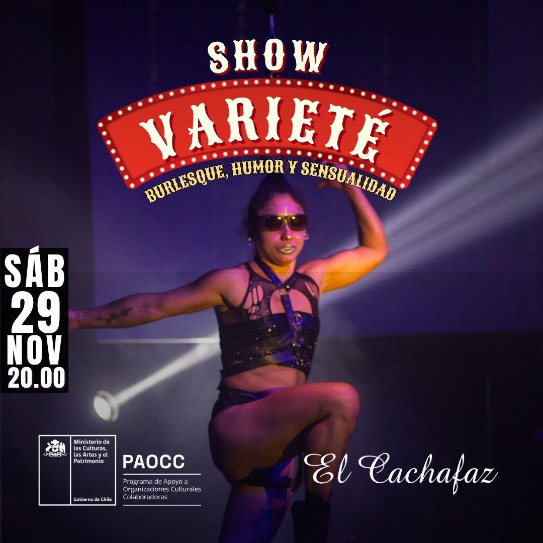 Variete Sabado 29 de Noviembre 20 hrs