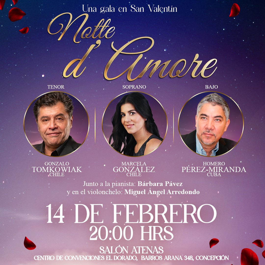 Notte d´Amore - Una Gala en San Valentín