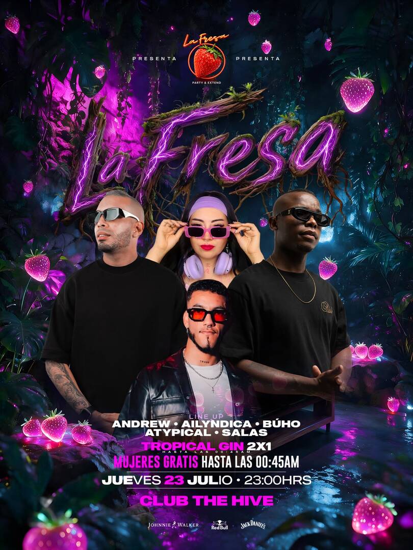 LA FRESA - CLUB THE HIVE BELLAVISTA - JUEVES 23 DE JULIO - 23:00