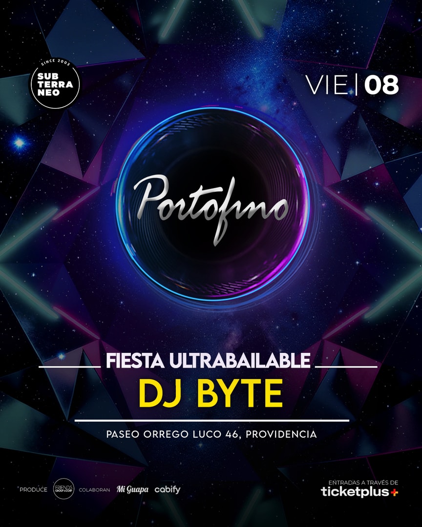 PORTOFINO Full ultrabailable ★ VIERNES 08 MAYO ★ Club Subterráneo (+23)