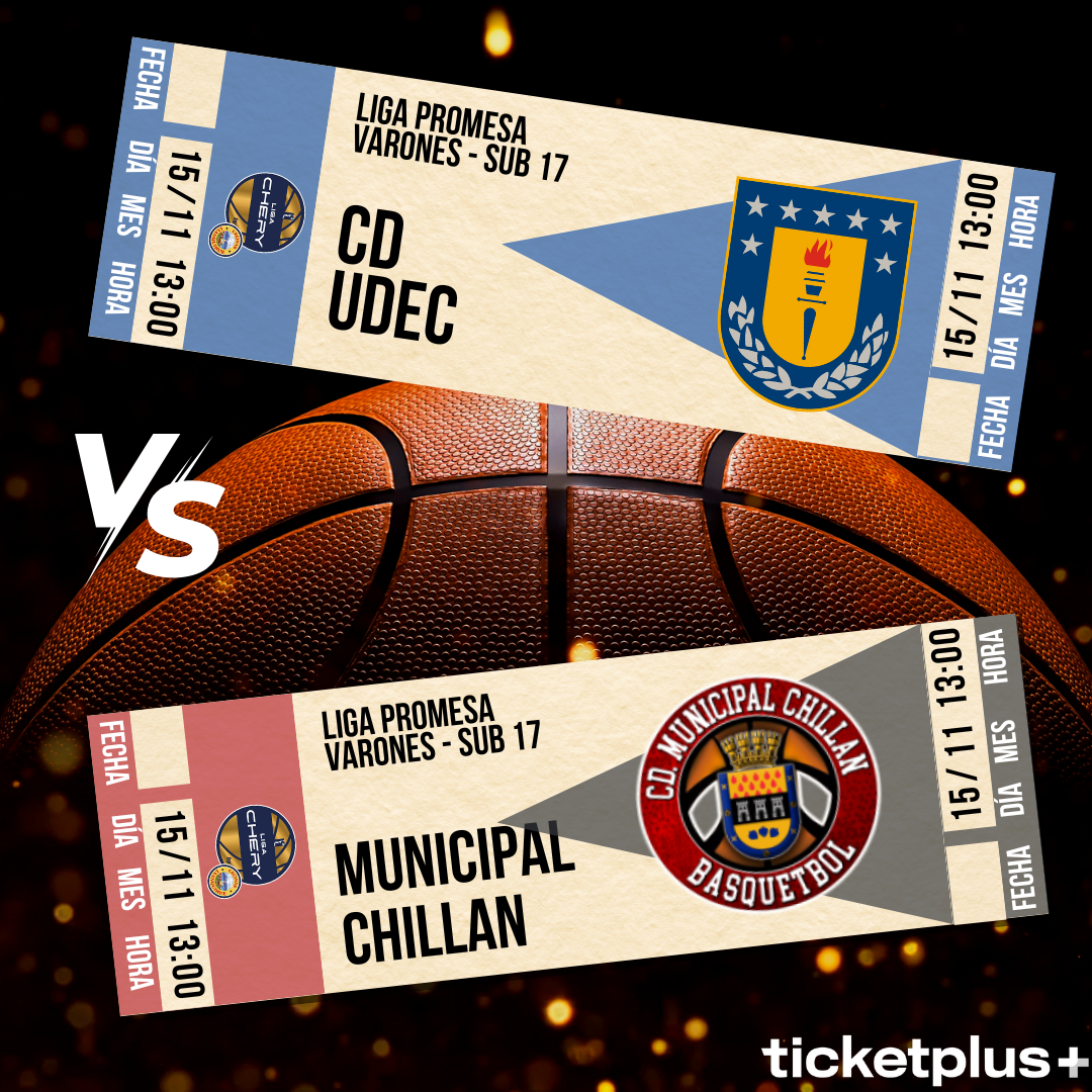UdeC vs Municipal Chillan - LIGA PROMESAS VARONES - COPA DE ORO SUB 17