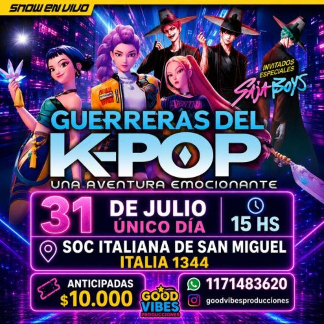 GUERRERAS DEL K-POP - Una aventura emocionante