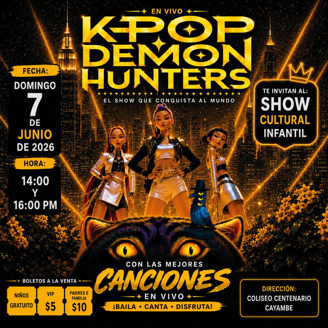 Kpop Demon Hunters Tributo - Cayambe