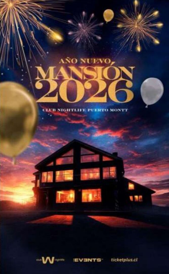 MANSION AÑO NUEVO 2026 / CLUB W / 4 SECTORES / 5 BARRAS