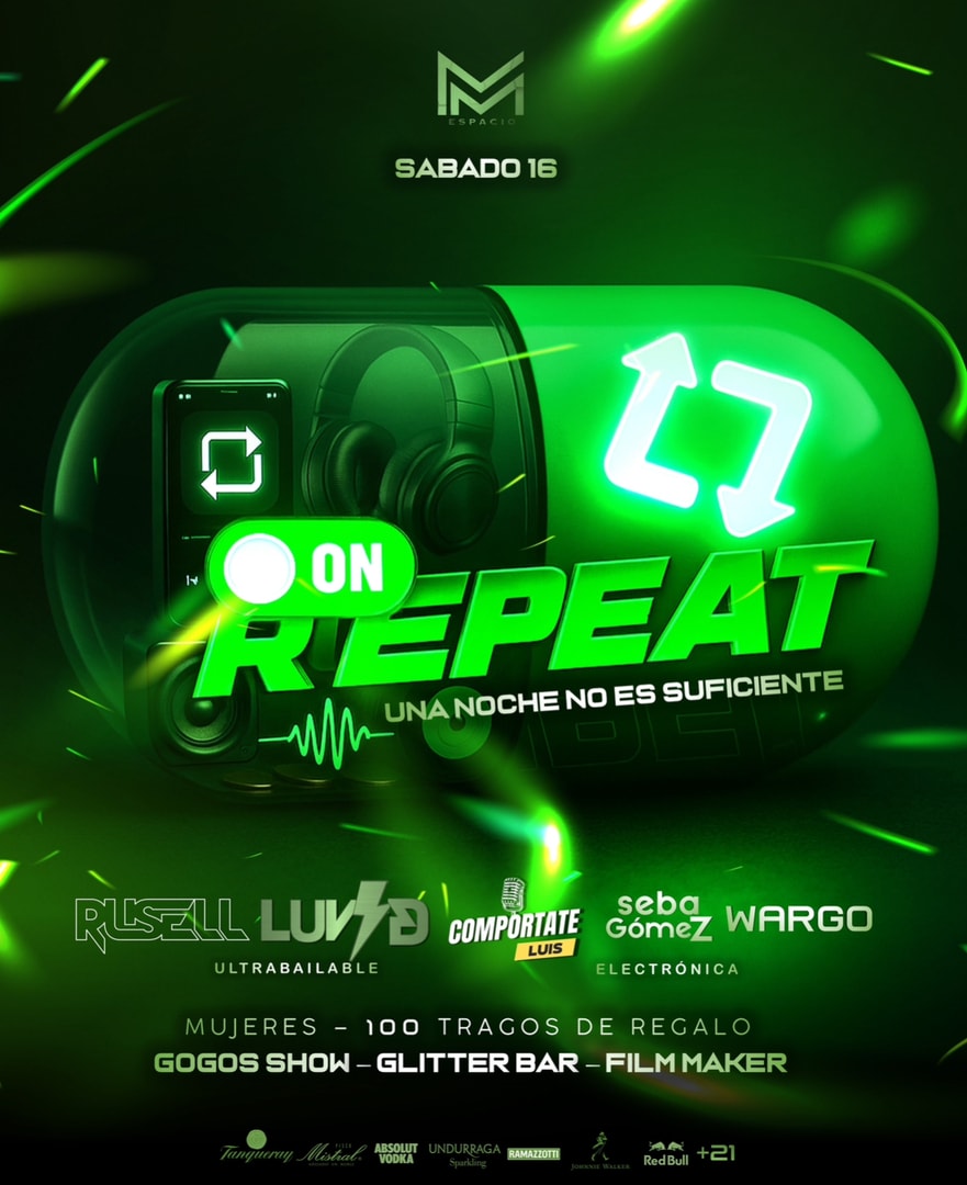 MUNDO ESPACIO presenta ON REPEAT 