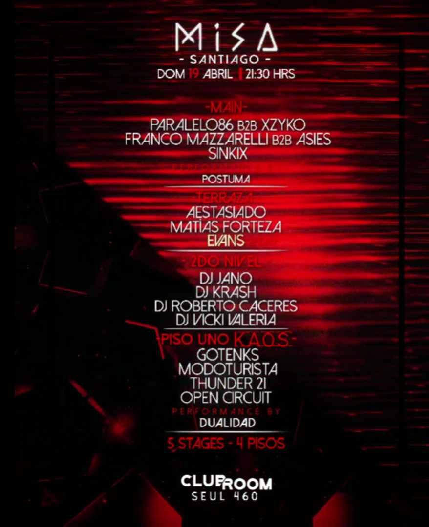 Misa Santiago @Domingo 19 Abril