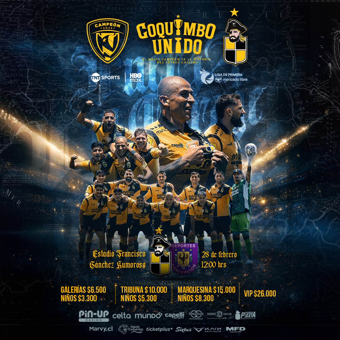 Coquimbo Unido vs Deportes Concepción / Liga de Primera Mercado Libre / Fecha 5