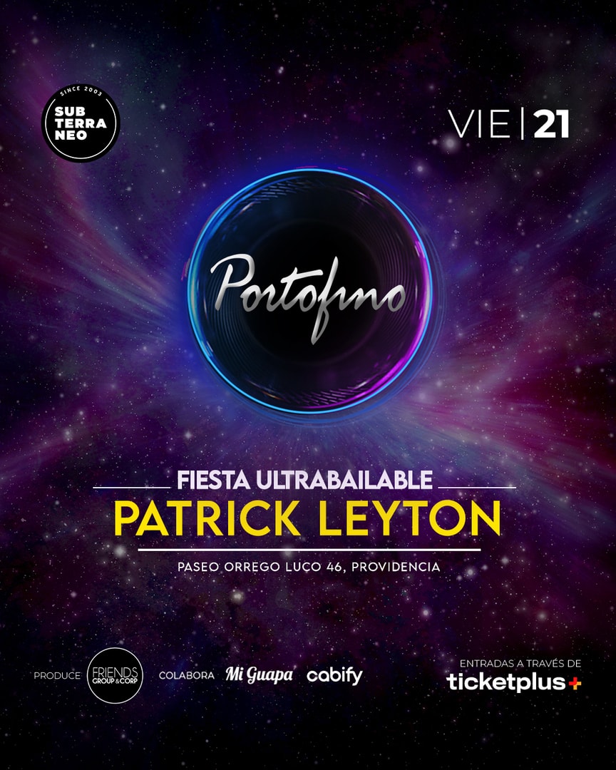 PORTOFINO Full ultrabailable ★ VIERNES 21 NOVIEMBRE ★ Club Subterráneo (+23)