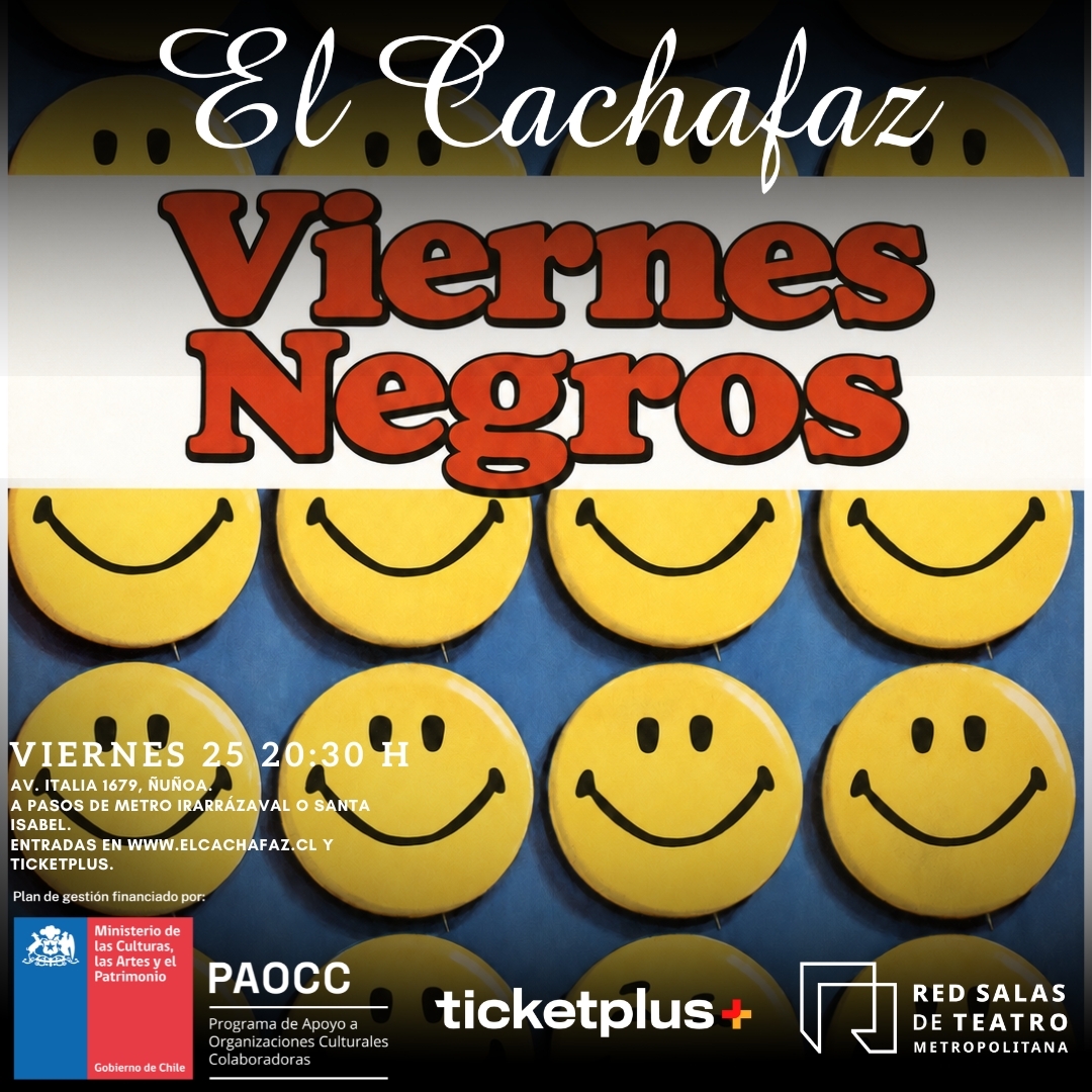 Show de Stand Up-Viernes Negros-Viernes 25 de Septiembre a las 20:30 hrs