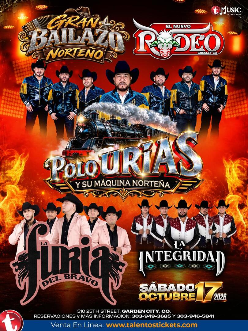 Polo Urias y Su Maquina Norteña en El Nuevo Rodeo de Greeley Co