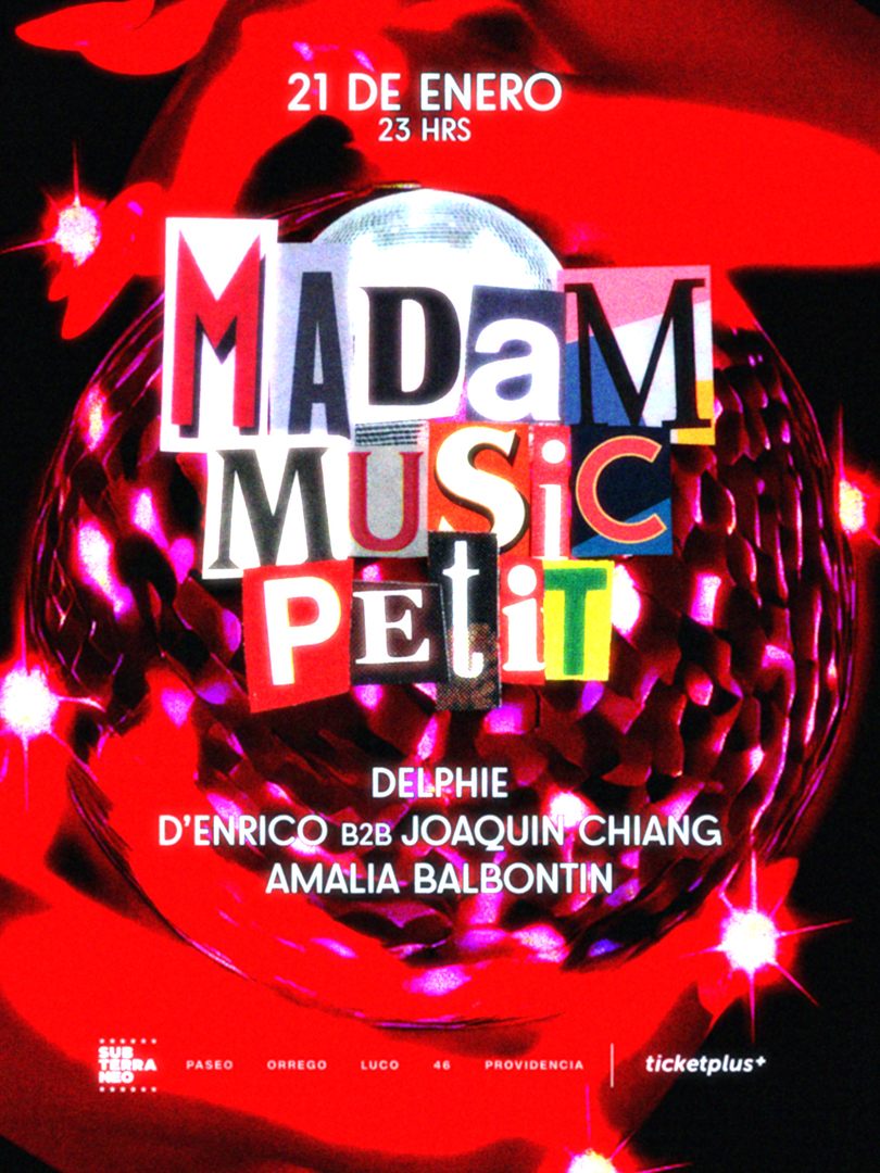 MADAM MUSIC PETIT 🎵 MIÉRCOLES 21 ENERO ★ Club Subterráneo (+21)