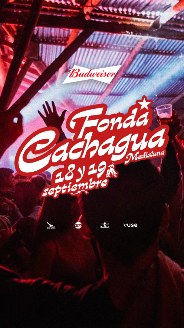 FONDA MEDIALUNA CACHAGUA 18 Y 19 DE SEPTIEMBRE