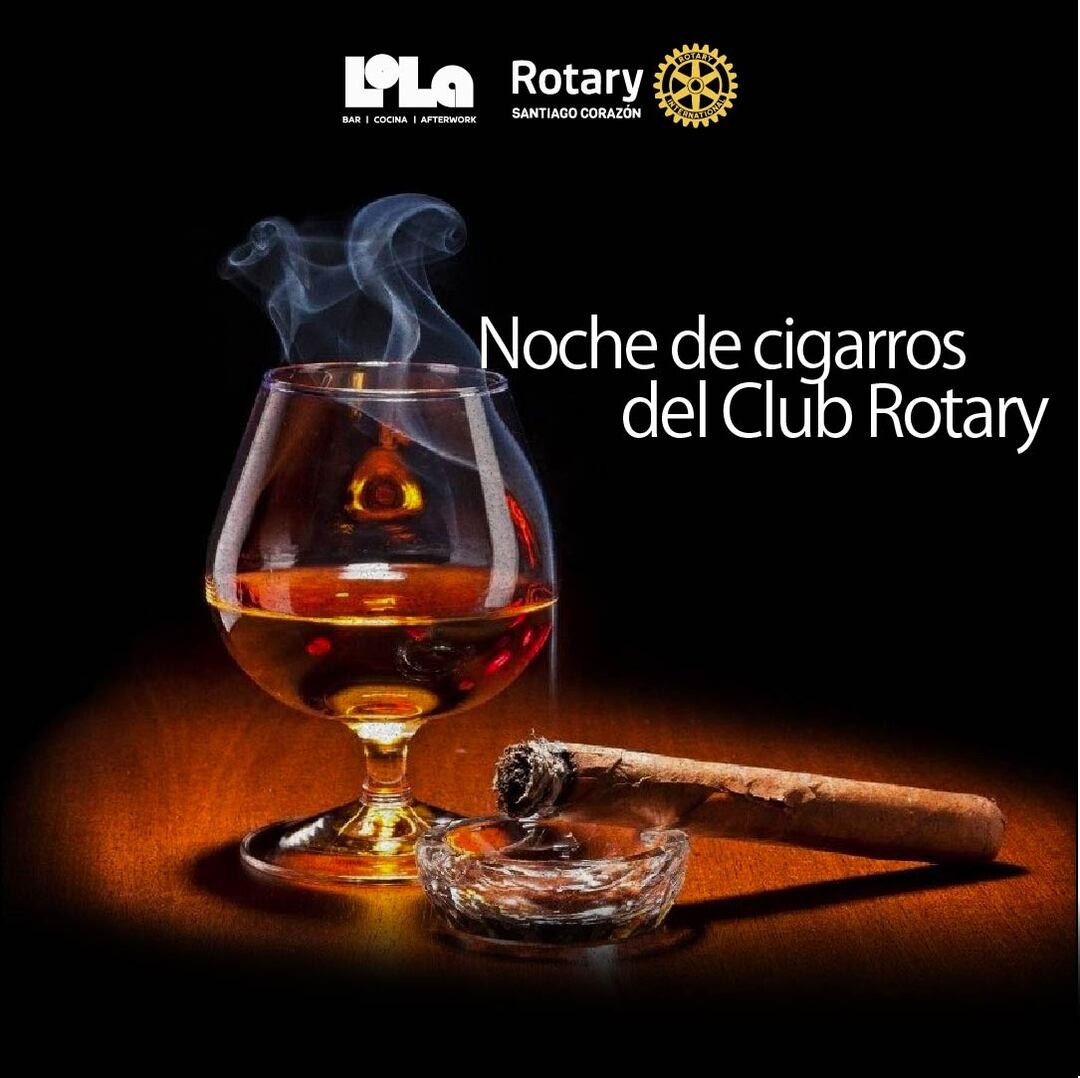Noche de cigarros del Club Rotary