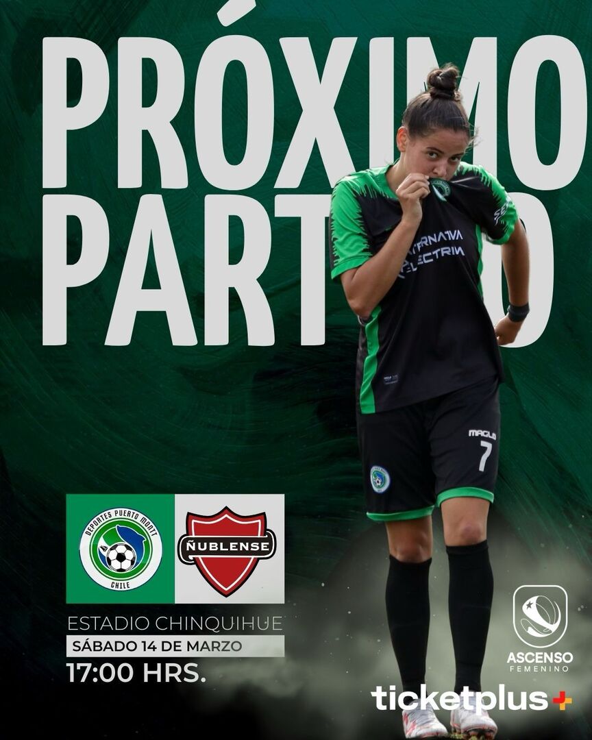 Deportes Puerto Montt vs Ñublense | Campeonato de Ascenso Femenino | Fecha 1  