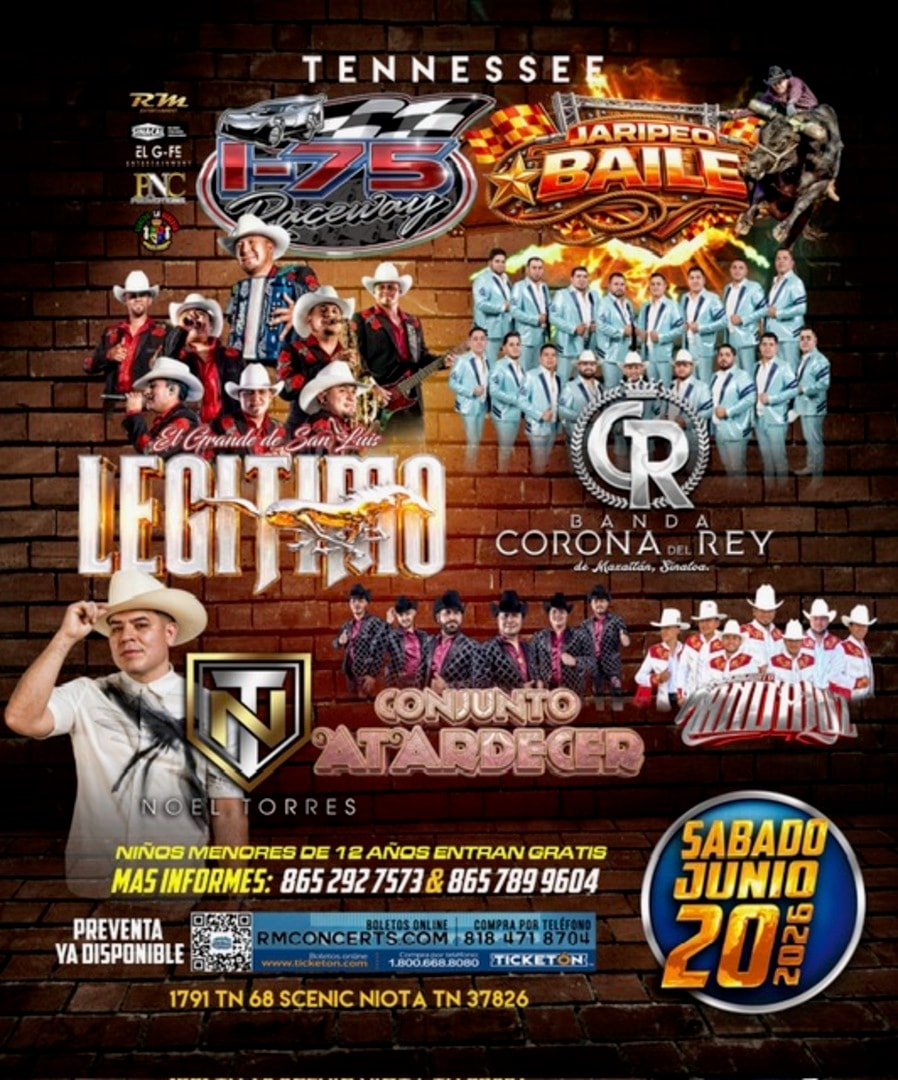 Legitimo El Grande de San Luis-Banda Corona del Rey-Noel Torres-Conjunto Atardecer-Conjunto Andaluz-1-75 Raceway