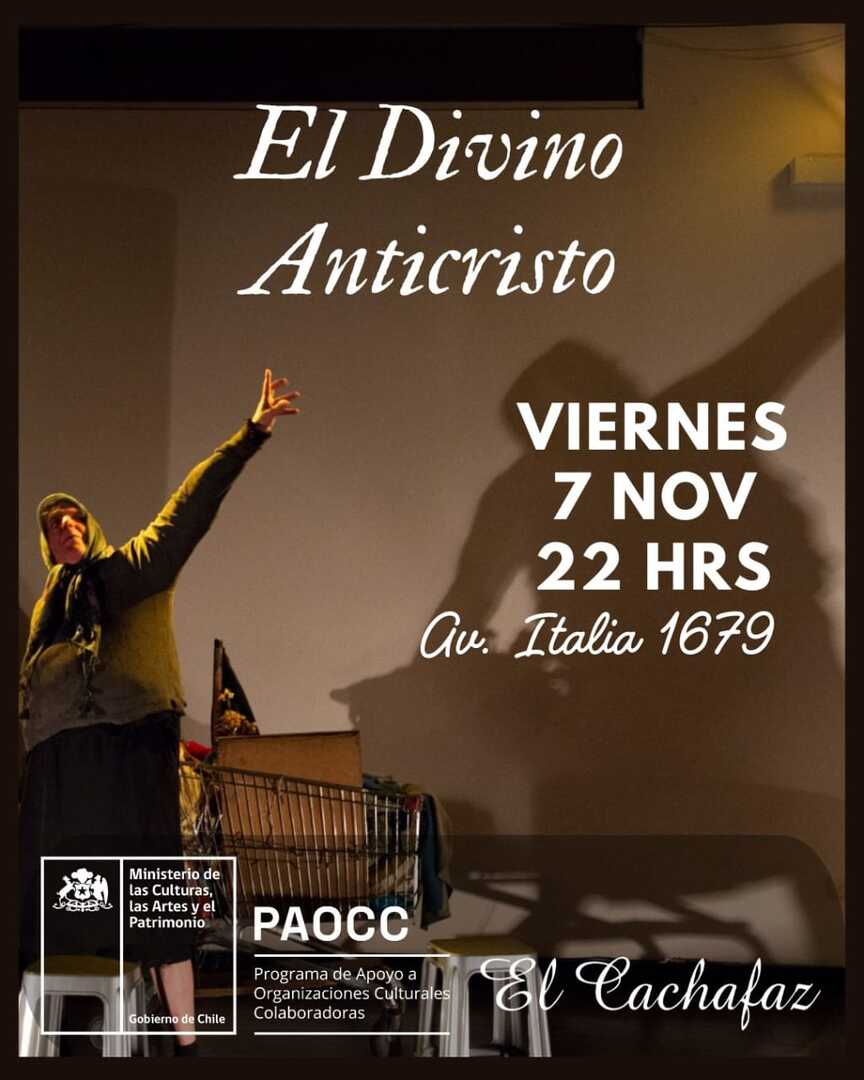 Ciclo de Teatro- Viernes 7 de Noviembre 22 hrs Ciclo de Teatro- Viernes 7 de Noviembre 22 hrs
