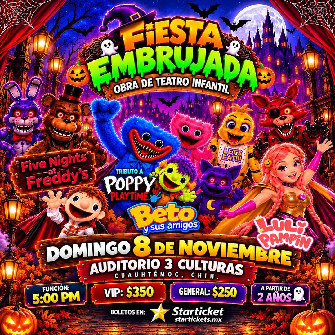 CUAUH - FIESTA EMBRUJADA OBRA DE TEATRO INFANTIL