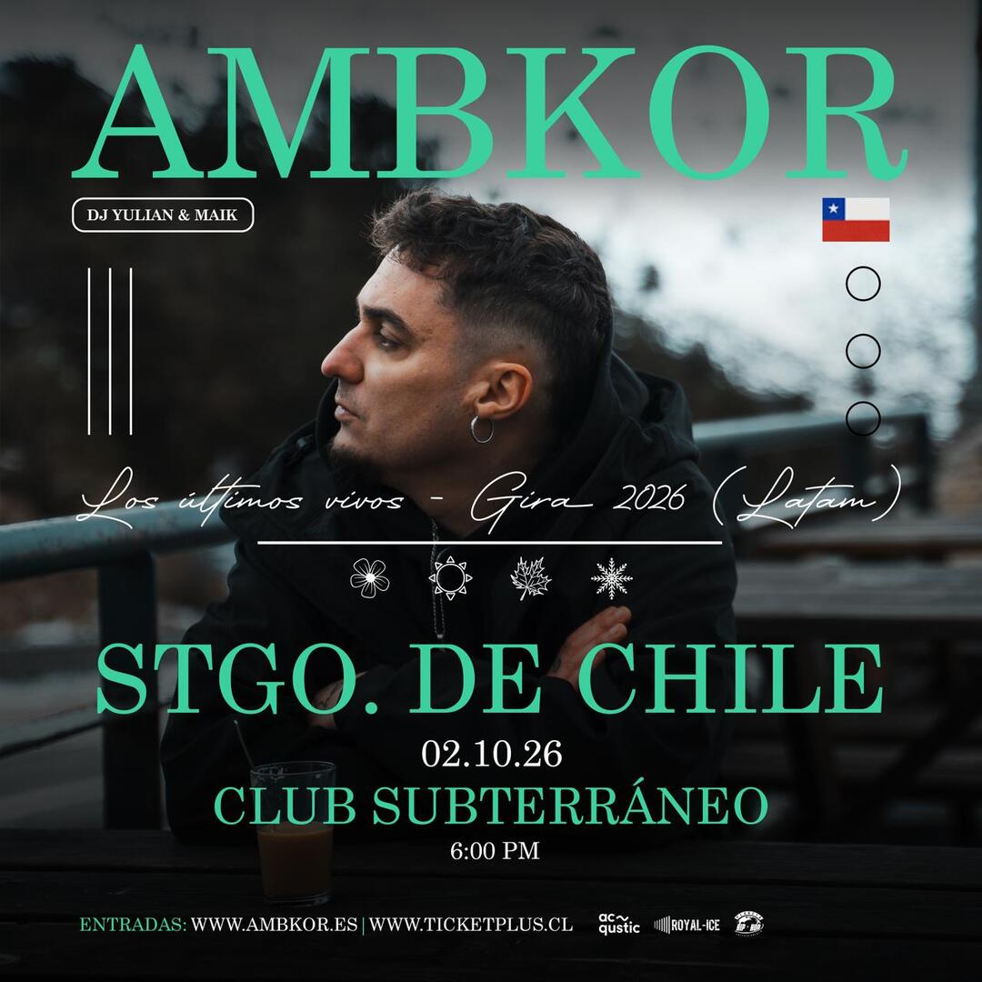 AMBKOR - GIRA 2026 ★ VIERNES 02 OCTUBRE ★ Club Subterráneo