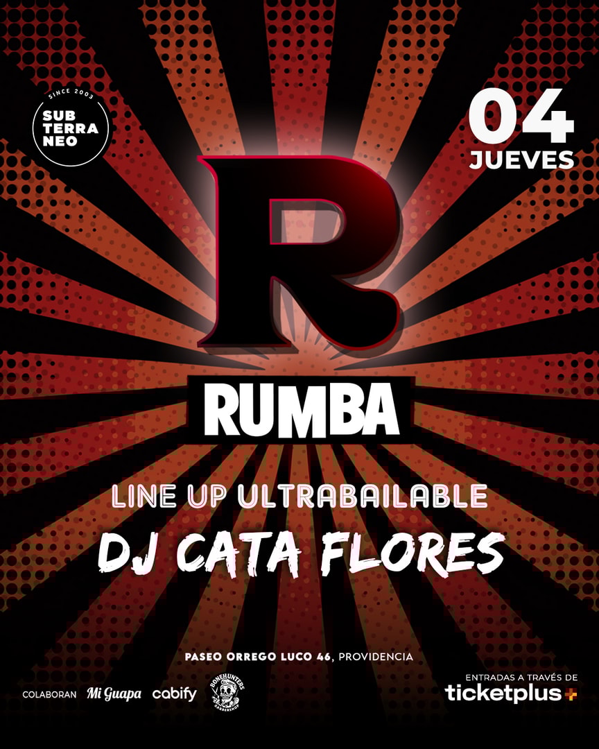 RUMBA Full Ultrabailable ★ JUEVES 04 DICIEMBRE ★ Club Subterráneo (+21M & +23H)