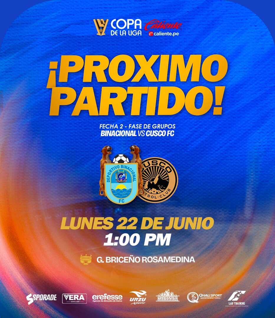 BINACIONAL FC Vs. CUSCO FC