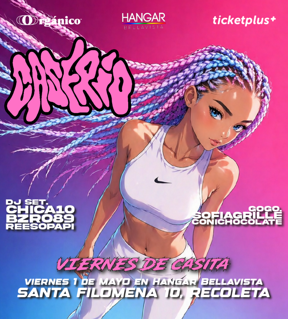 Viernes de Casita 🏠 en Caserío fiesta 1 de Mayo en Hangar Bellavista