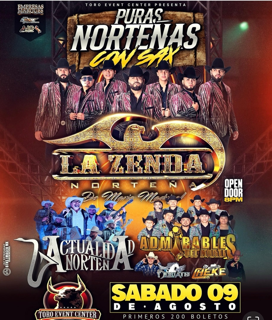 Puras Norteñas con La Zenda Norteña, Actialidad Norteña & Admirables del Norte 