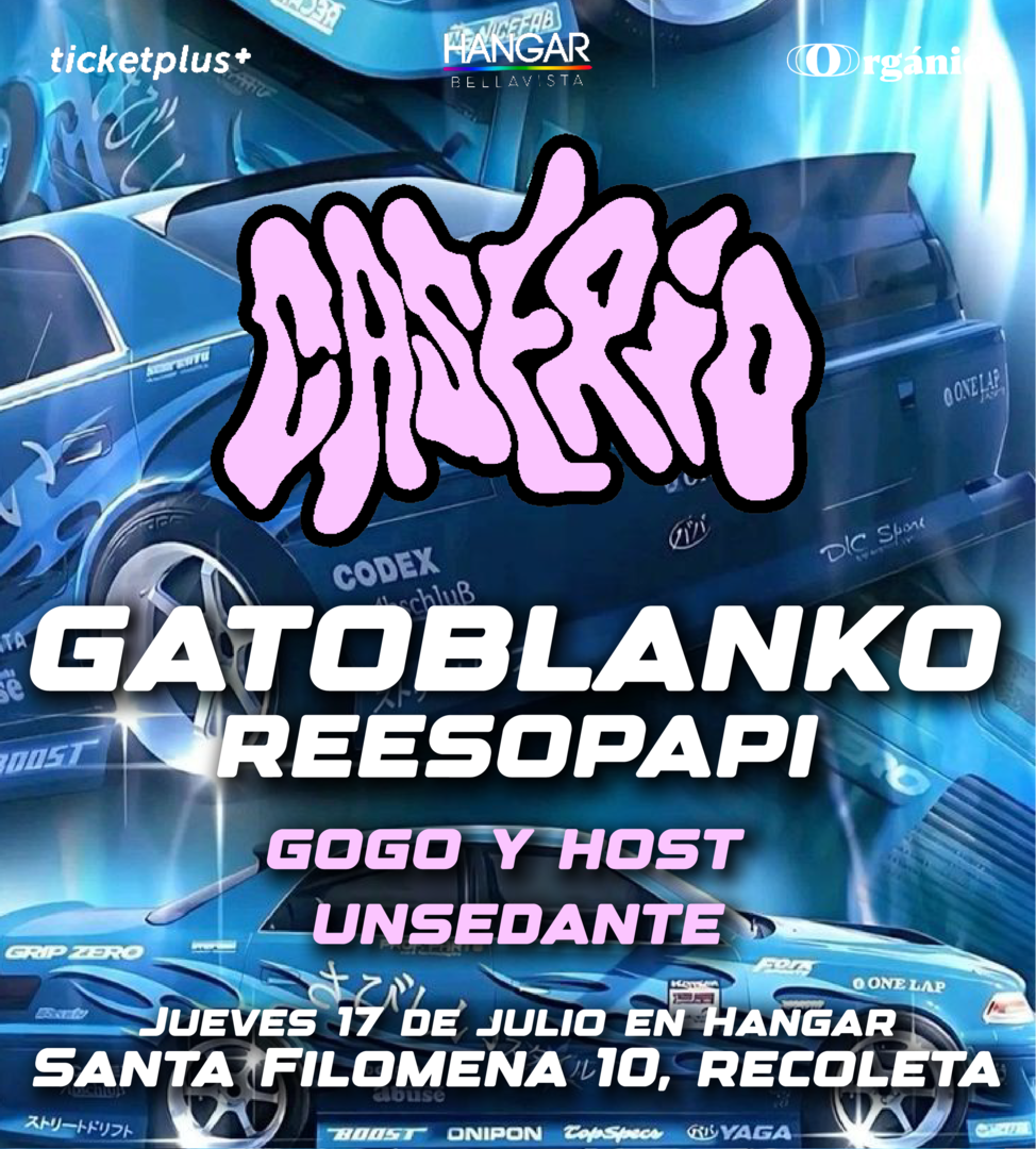 JUEBEOOO en Caserío Jueves 17 de Julio en Hangar bellavista