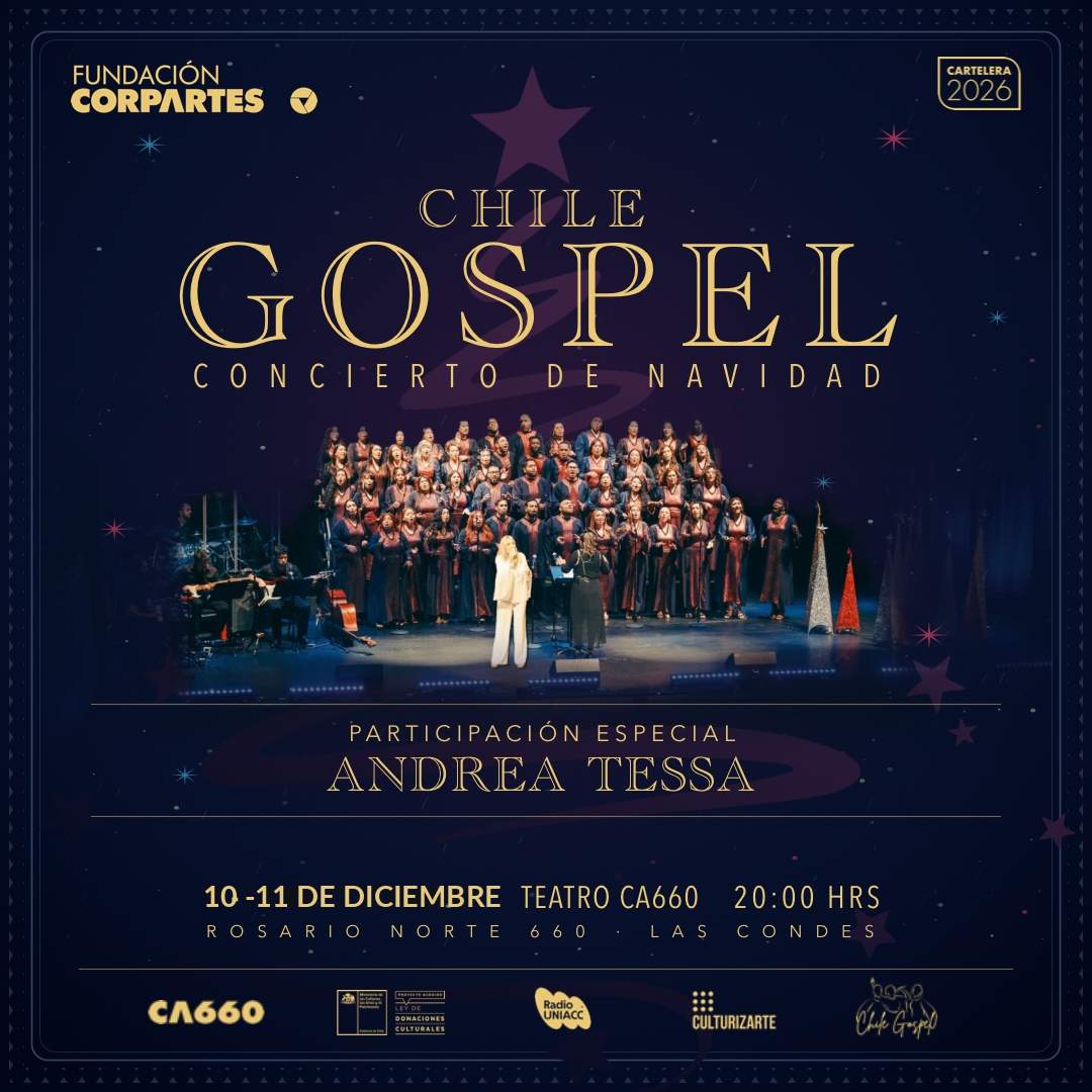 Concierto Navidad Chile Gospel | Teatro CA660 Santiago 