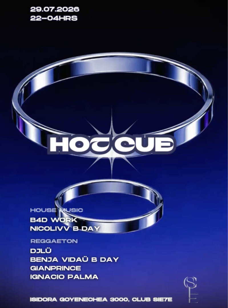 HOT CUE ★ MIÉRCOLES 29 JULIO ★ Club Siete 