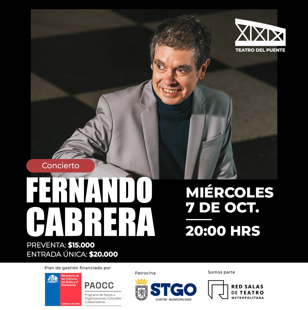 FERNANDO CABRERA en vivo