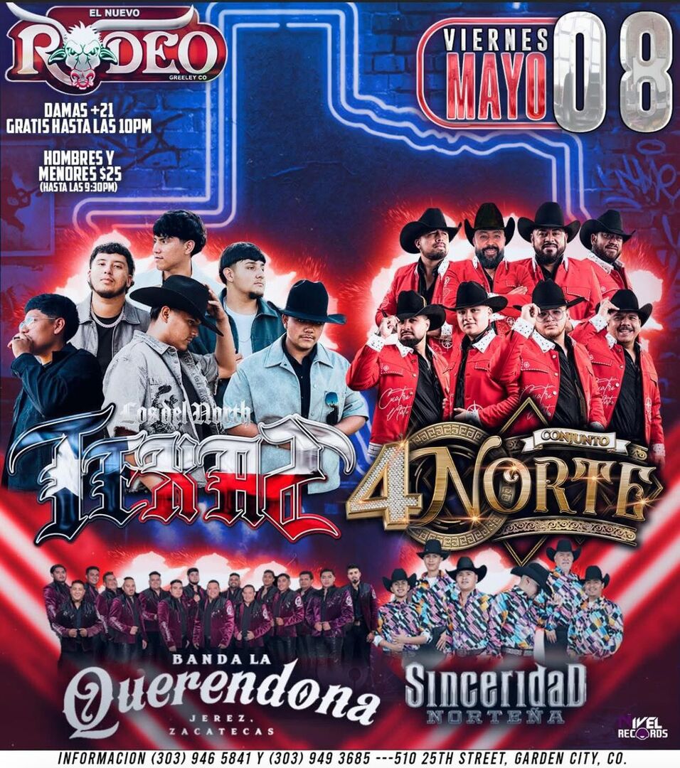 Los Del North Texas-Conjunto 4 Norte-Banda La Querendona-Sinceridad Norteña