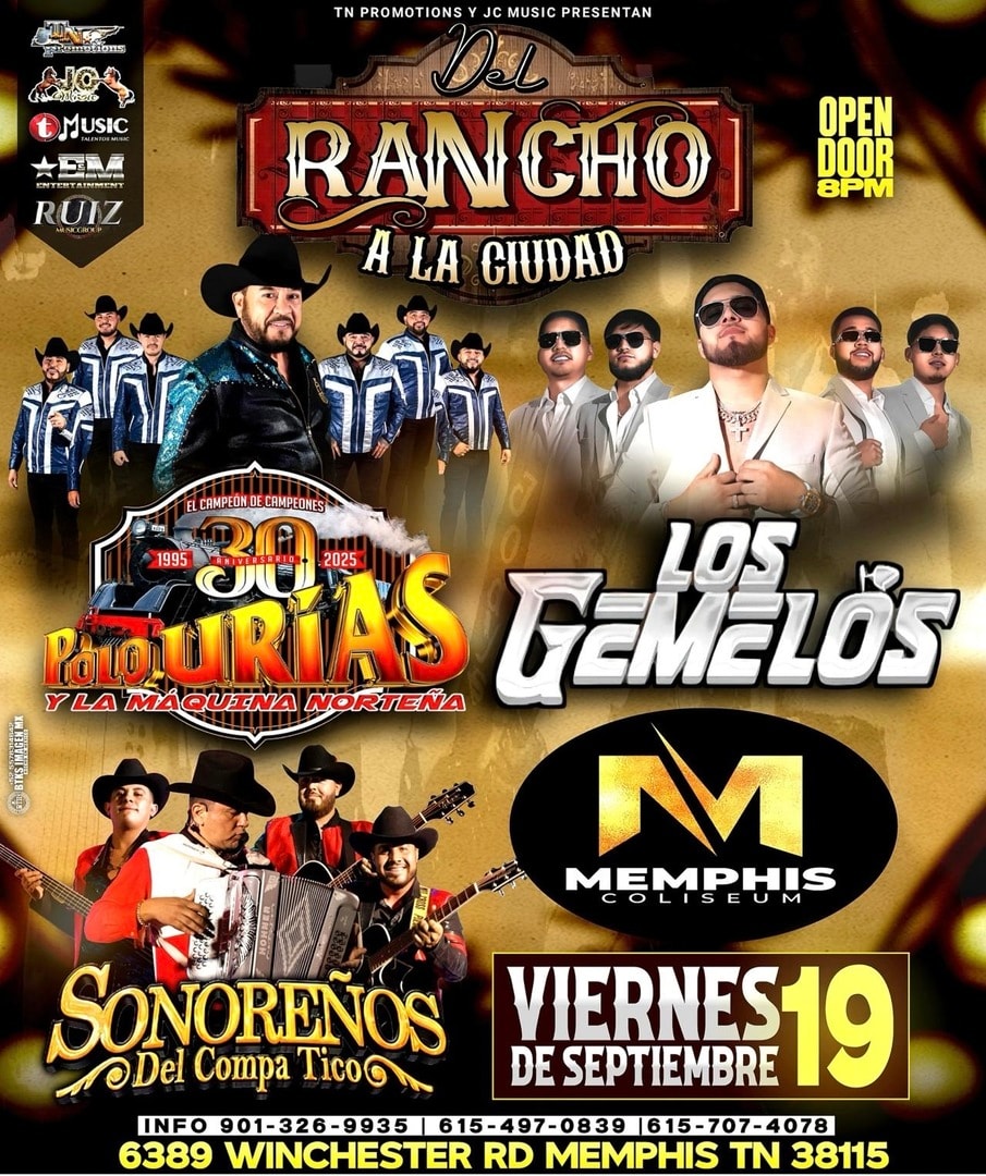 Del Rancho a la Cuidad, Polo Urias y la Máquina Norteña, Los gemelos & Sonoreños del Compa Tico