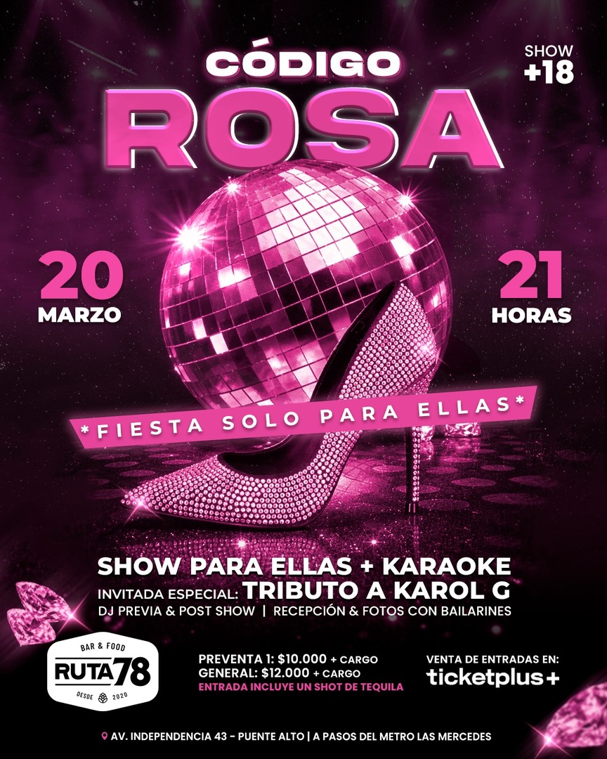 CÓDIGO ROSA - Noche sólo para ellas