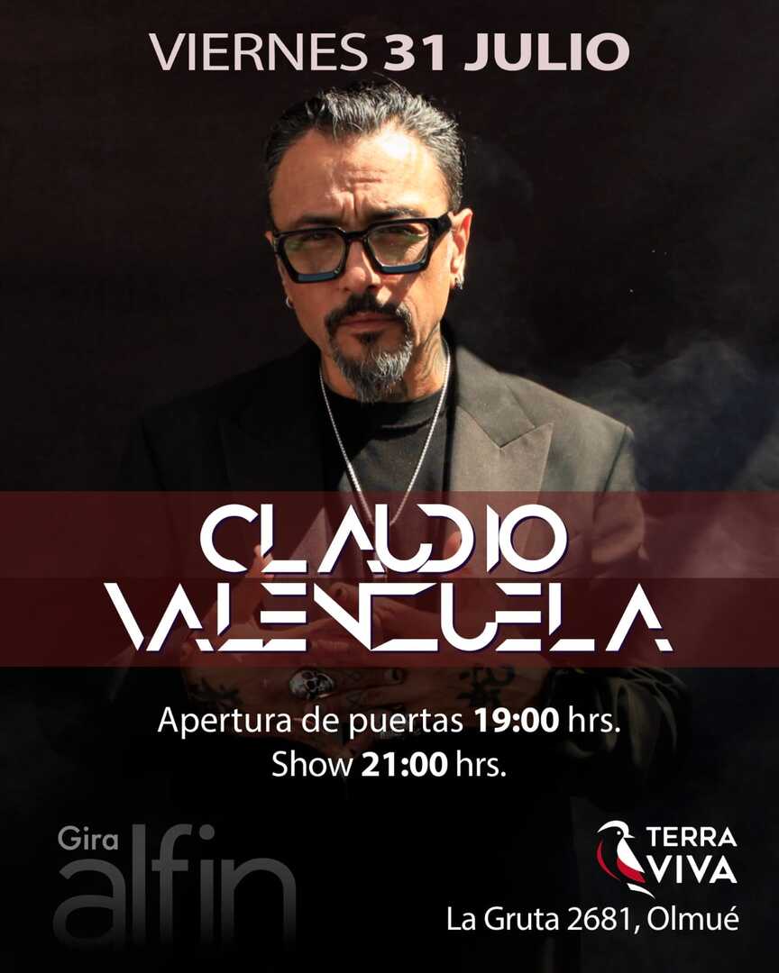 Claudio Valenzuela Gira Al Fin en Terra Viva