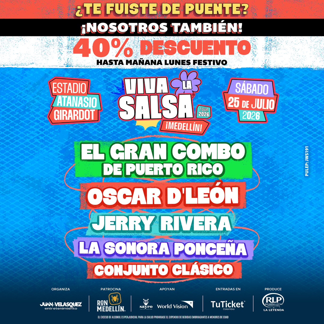 VIVA LA SALSA MEDELLIN 2026
