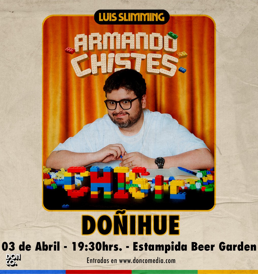 Luis Slimming / Estampida Beer Garden / Doñihue / 3 de Abril / 19:30 hrs